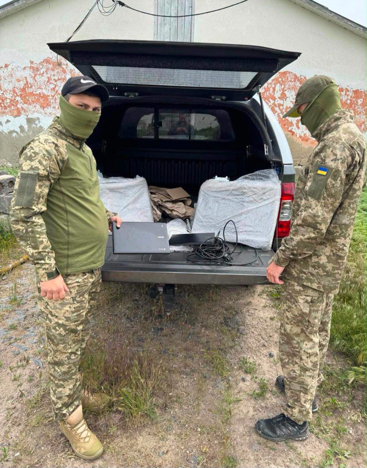 IT-utstyr til fronten